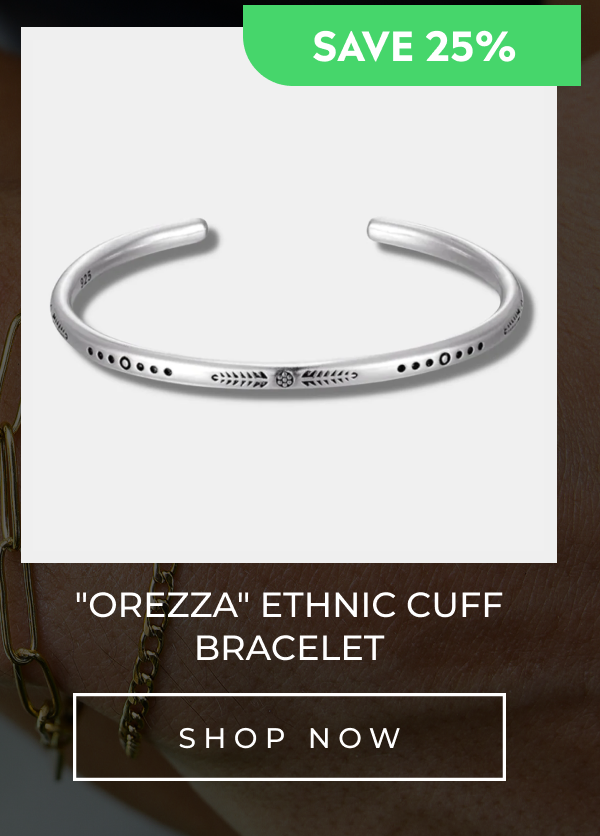 "Orezza" Ethnic Cuff Bracelet (Save 25%)